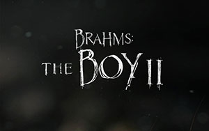 Official poster of American horror film `Brahms The Boy II`